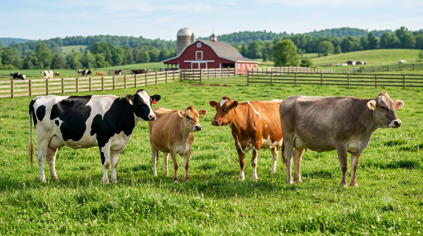 Best Dairy Cow Breeds for Beginners
