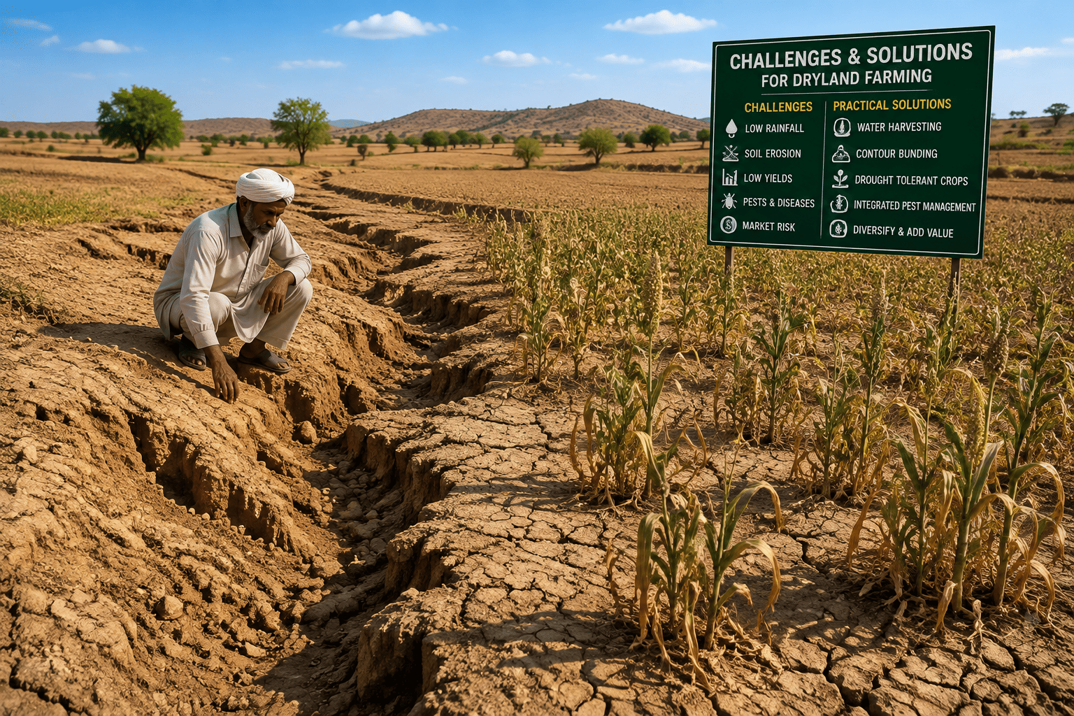Drought-Resistant Crop Varieties for Dry Regions