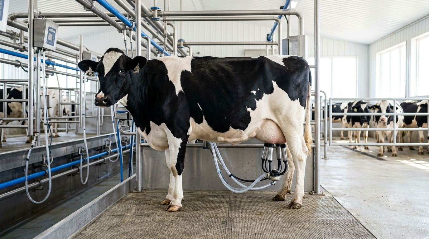 How Much Milk Does a Cow Produce Per Day?