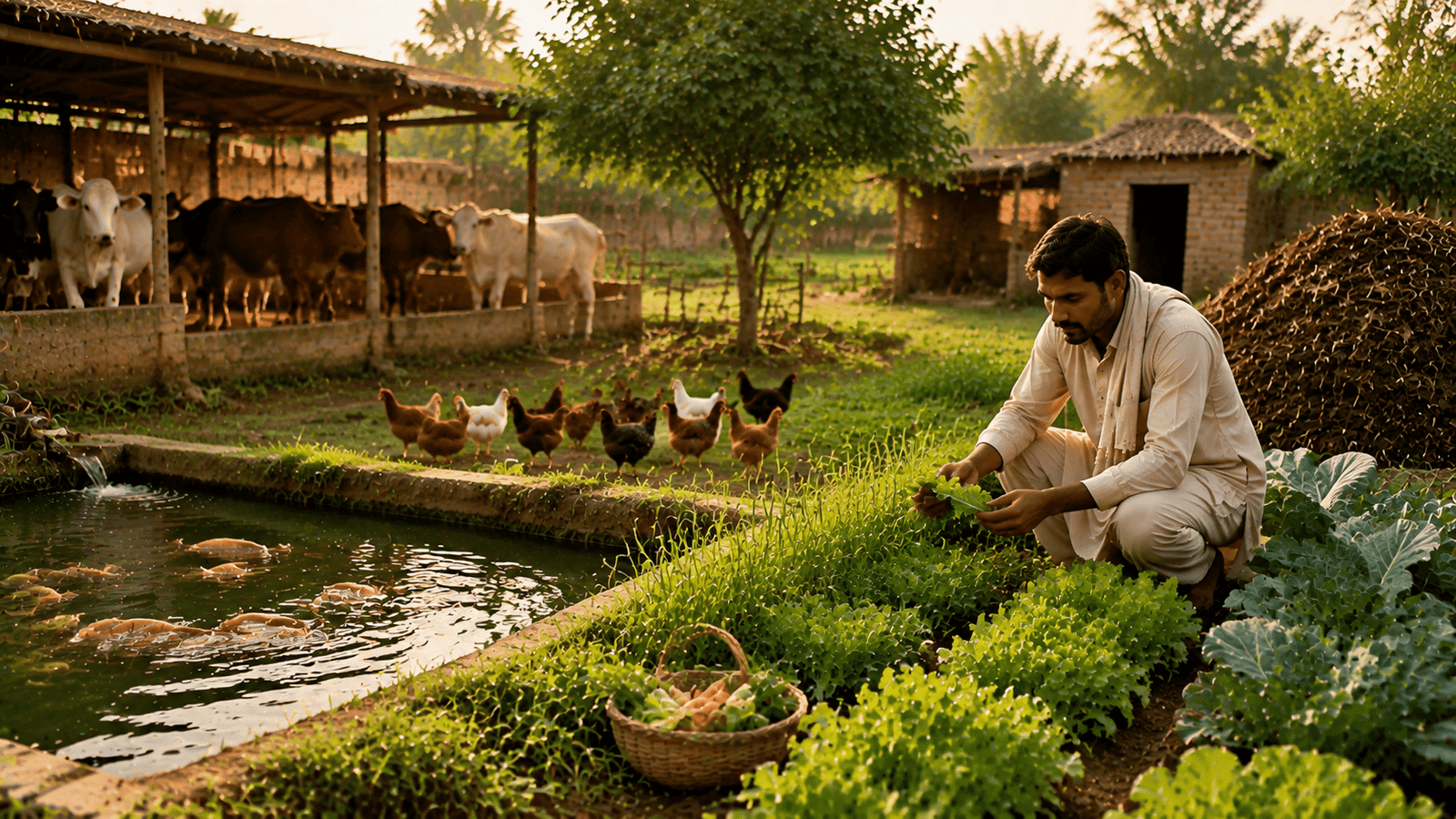 Setting Up Integrated Farming on a Small Landholding: A Beginner's Guide
