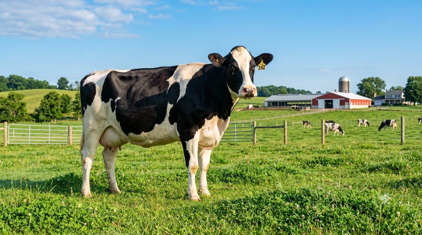 Signs of a Healthy Dairy Cow
